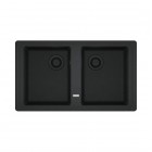 Franke Basis BFG 620-34-34 zlewozmywak 86x50 cm Fragranit+ onyx/czarny mat 114.0741.179