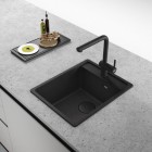 Franke Maris MRG 610-37 zlewozmywak 41x51 cm Fragranit+ onyx/czarny mat 114.0741.192
