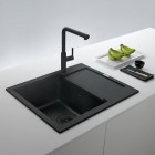 Franke Maris MRG 611-62 zlewozmywak 62x50 cm Fragranit+ onyx/czarny mat 114.0741.195