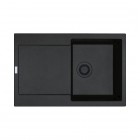 Franke Maris MRG 611-78 zlewozmywak 78x50 cm Fragranit+ onyx/czarny mat 114.0741.196