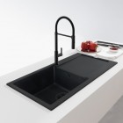 Franke Maris MRG 611-97 XL zlewozmywak 97x50 cm Fragranit+ onyx/czarny mat 114.0741.198