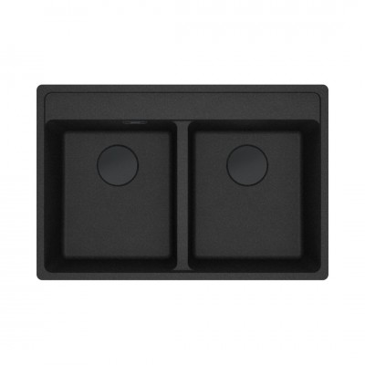 Franke Maris MRG 620-35-35 zlewozmywak 76x51 cm Fragranit+ onyx/czarny mat 114.0741.199