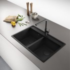 Franke Maris MRG 620-35-35 zlewozmywak 76x51 cm Fragranit+ onyx/czarny mat 114.0741.199