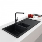 Franke Maris MRG 651-97 zlewozmywak 97x50 cm Fragranit+ onyx/czarny mat 114.0741.201
