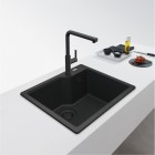 Franke Urban UBG 610-50 zlewozmywak 56x50 cm Fragranit+ onyx/czarny mat 114.0741.206