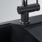 Franke Urban UBG 611-100 XL zlewozmywak 100x50 cm Fragranit+ onyx/czarny mat 114.0741.211
