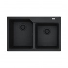 Franke Urban UBG 620-36-33 zlewozmywak 78x50 cm Fragranit+ onyx/czarny mat 114.0741.212