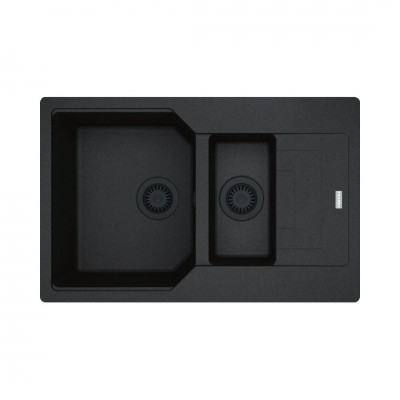 Franke Urban UBG 651-78 zlewozmywak 78x50 cm Fragranit+ onyx/czarny mat 114.0741.213