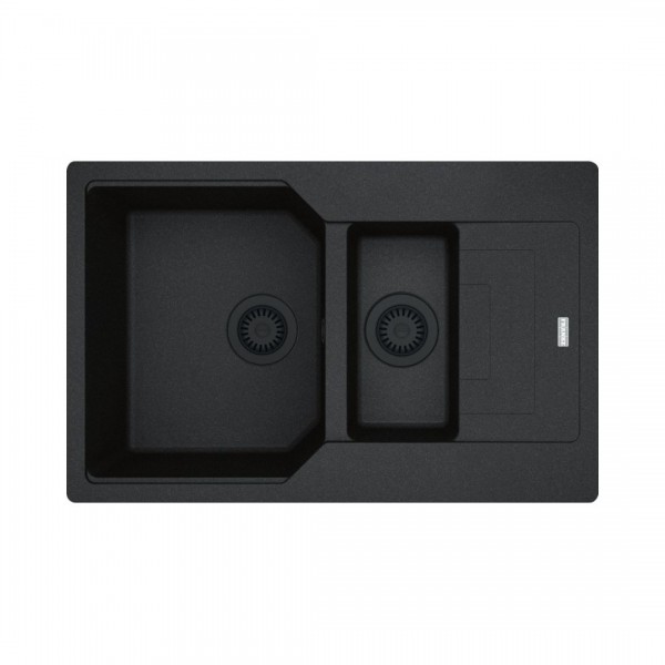 Franke Urban UBG 651-78 zlewozmywak 78x50 cm Fragranit+ onyx/czarny mat 114.0741.213