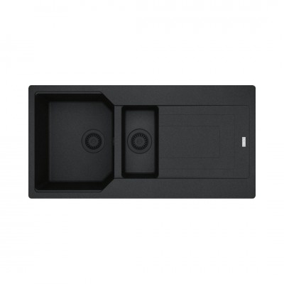 Franke Urban UBG 651-100 zlewozmywak 100x50 cm Fragranit+ onyx/czarny mat 114.0741.215