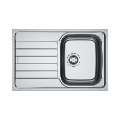 Franke Spark SKN 611-78/50 zlewozmywak stalowy 78x50 cm stal 101.0712.230
