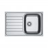 Franke Spark SKN 611-78/50 zlewozmywak stalowy 78x50 cm stal 101.0712.230