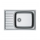 Franke Spark SKL 611-78/50 XL zlewozmywak stalowy 78x50 cm stal 101.0712.229