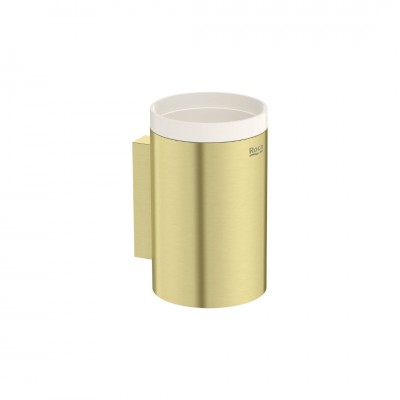 Roca Hotels 2.0 kubek wiszący złoty szczotkowany A817595VA0 Roca Hotels 2.0 kubek wiszący złoty szczotkowany A817595VA0