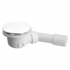 Vicario syfon brodzikowy 90 mm biały mat 921A/BI