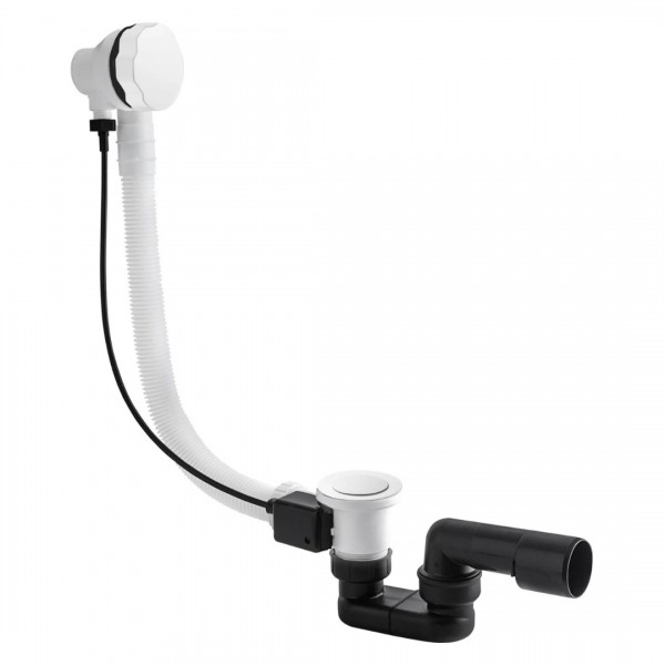 Vicario przelew wannowy 100 cm biały mat 242A/100/BI