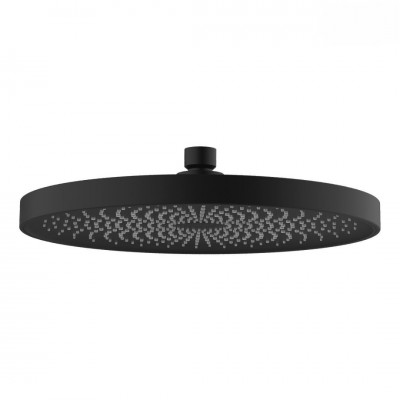 Oltens Vann deszczownica okrągła 26 cm czarny mat 37007300