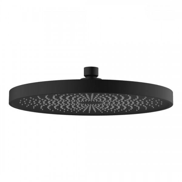 Oltens Vann deszczownica okrągła 26 cm czarny mat 37007300