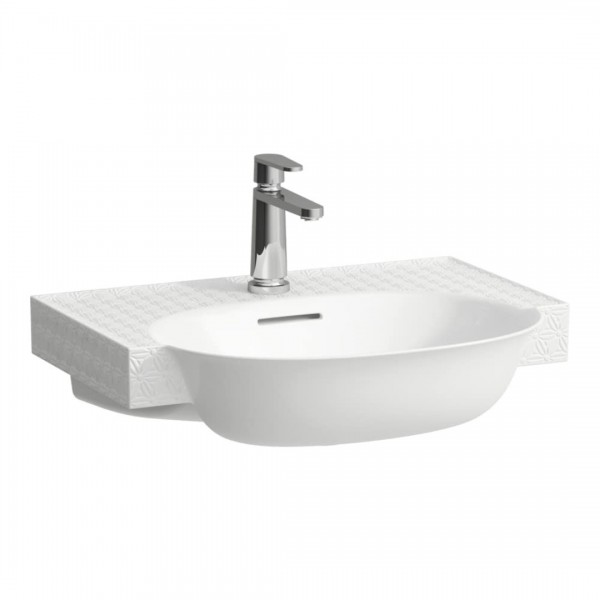Laufen The New Classic umywalka ścienna 60x48 cm biała dekor Ornamental H813853R031041