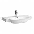 Laufen The New Classic umywalka ścienna 80x48 cm biała dekor Cosmopolitan H813855R021041