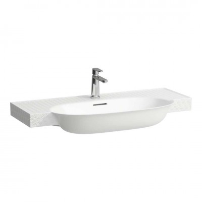 Laufen The New Classic umywalka ścienna 100x48 cm biała dekor Ornamental H813857R031041