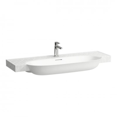 Laufen The New Classic umywalka ścienna 120x48 cm biała dekor Cosmopolitan H813858R021041