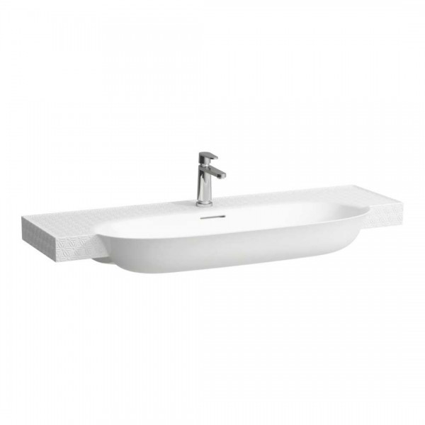 Laufen The New Classic umywalka ścienna 120x48 cm biała dekor Ornamental H813858R031041