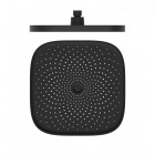 Oltens Vann (S) deszczownica 26x26 cm kwadratowa czarny mat 37008300