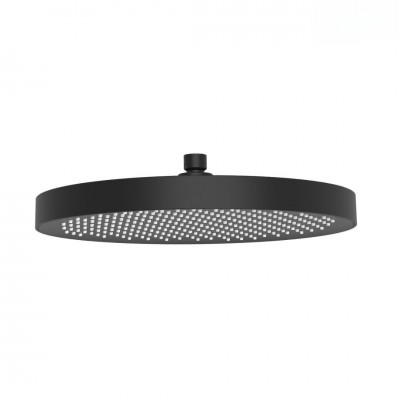 Oltens Regna deszczownica okrągła 32 cm czarny mat 37009300