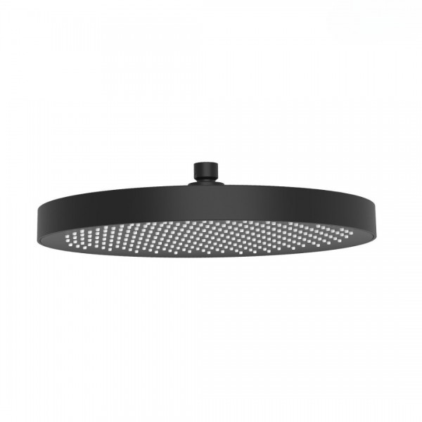 Oltens Regna deszczownica okrągła 32 cm czarny mat 37009300