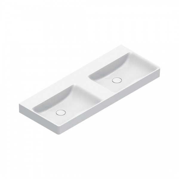 Catalano Green umywalka 120x47 cm podwójna prostokątna biała 0421220001
