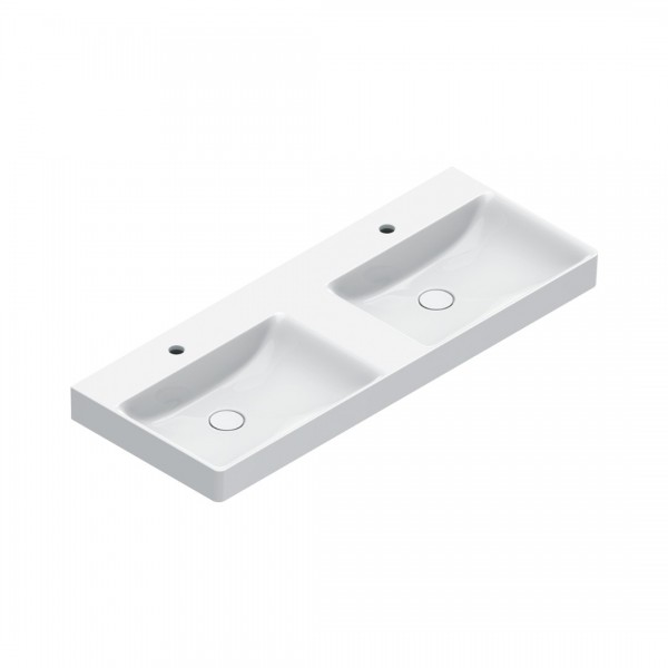 Catalano Green umywalka 120x47 cm podwójna prostokątna biała 0421222001