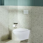 Roca PS2 przycisk spłukujący do WC biały połysk A890224300