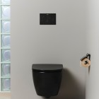 Roca PS3 przycisk spłukujący do WC czarny mat A890223306