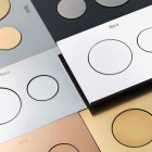 Roca PS3 przycisk spłukujący do WC brushed titanium black A8902233NM