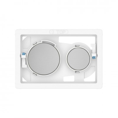 Roca PS3 klawisze spłukujące stal szczotkowana A890423304