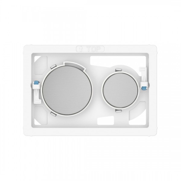 Roca PS3 klawisze spłukujące stal szczotkowana A890423304