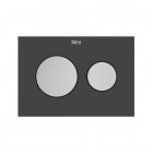 Roca PS3 klawisze spłukujące stal szczotkowana A890423304