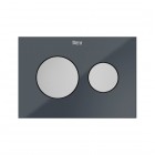 Roca PS3 klawisze spłukujące stal szczotkowana A890423304