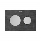 Roca PS3 klawisze spłukujące stal szczotkowana A890423304