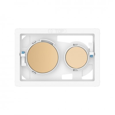 Roca PS3 klawisze spłukujące złoto różowe A8904233RG