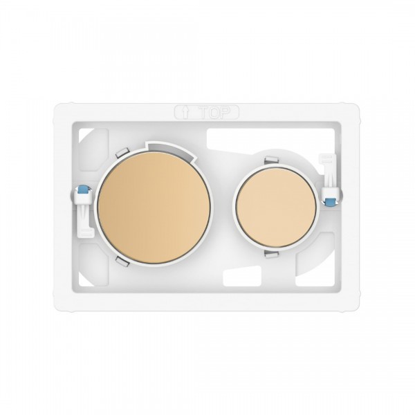 Roca PS3 klawisze spłukujące złoto różowe A8904233RG