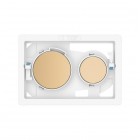 Roca PS3 klawisze spłukujące złoto różowe A8904233RG