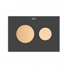 Roca PS3 klawisze spłukujące złoto różowe A8904233RG