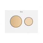 Roca PS3 klawisze spłukujące złoto różowe A8904233RG