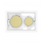 Roca PS3 klawisze spłukujące złoty szczotkowany A8904233VA