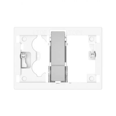 Roca PS4 klawisze spłukujące stal szczotkowana A890421304