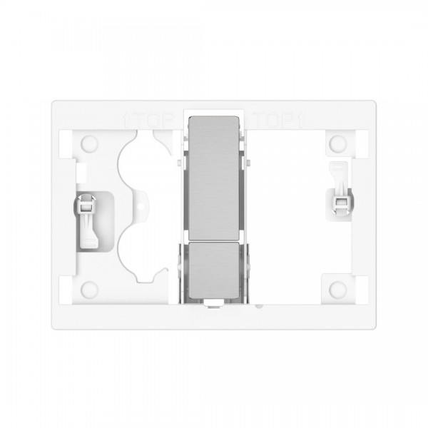 Roca PS4 klawisze spłukujące stal szczotkowana A890421304