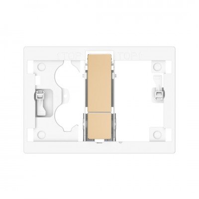 Roca PS4 klawisze spłukujące złoto różowe A8904213RG