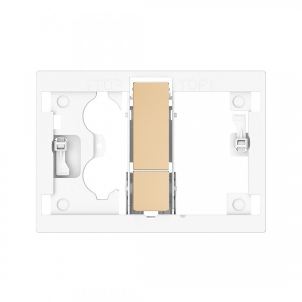 Roca PS4 klawisze spłukujące złoto różowe A8904213RG